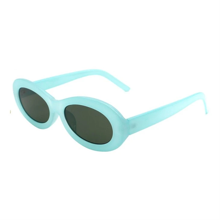 Bio Base Oval Retro Vintage Women Sunglasses 490840