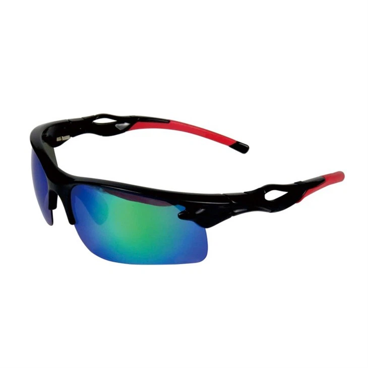 Interchangable Lens Unisex Half Frames Sports Sunglasses 59166