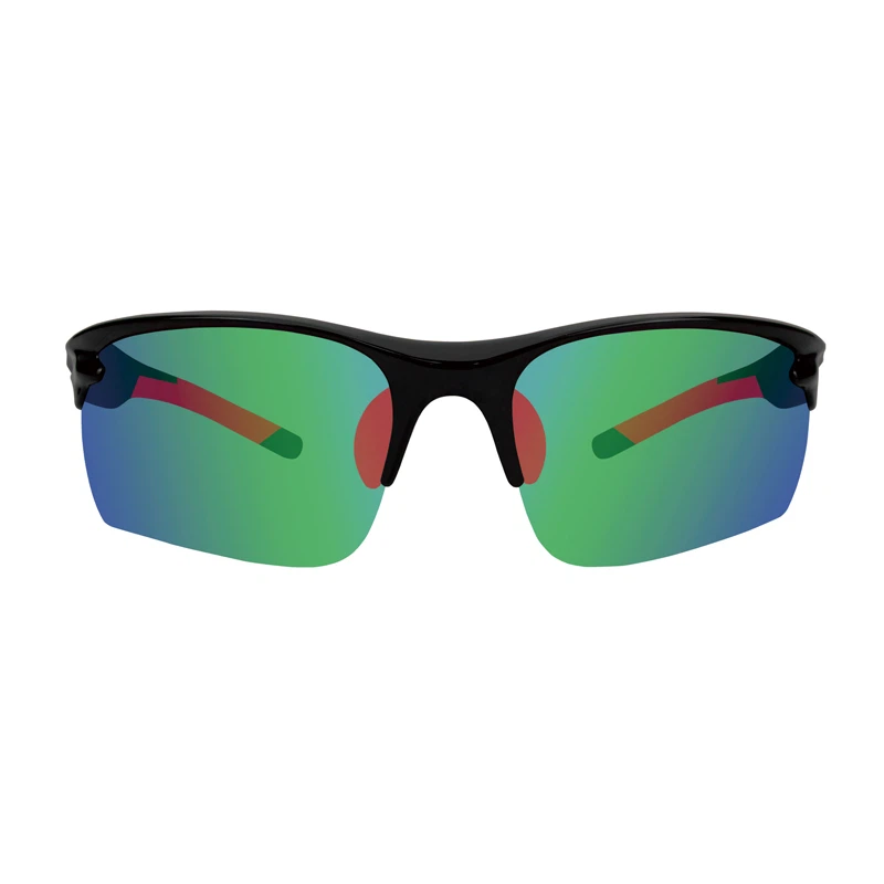 Interchangable Lens Unisex Half Frames Sports Sunglasses 59166 3