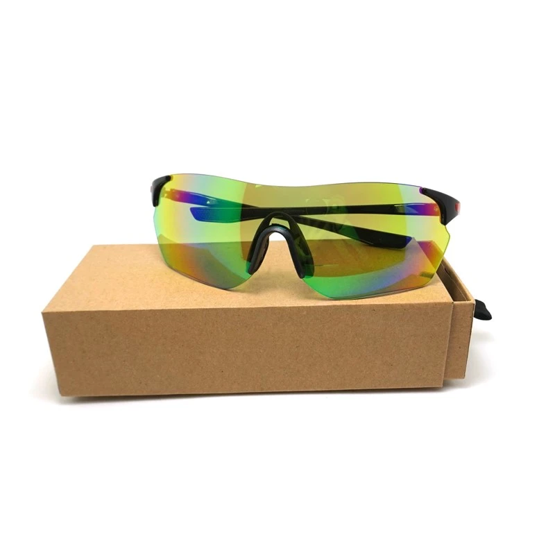 Wind Proof Uni lens One Piece Sports Women Men Sunglasses 59501 2 Wind Proof Uni lens One Piece Sports Women Men Sunglasses 59501 2