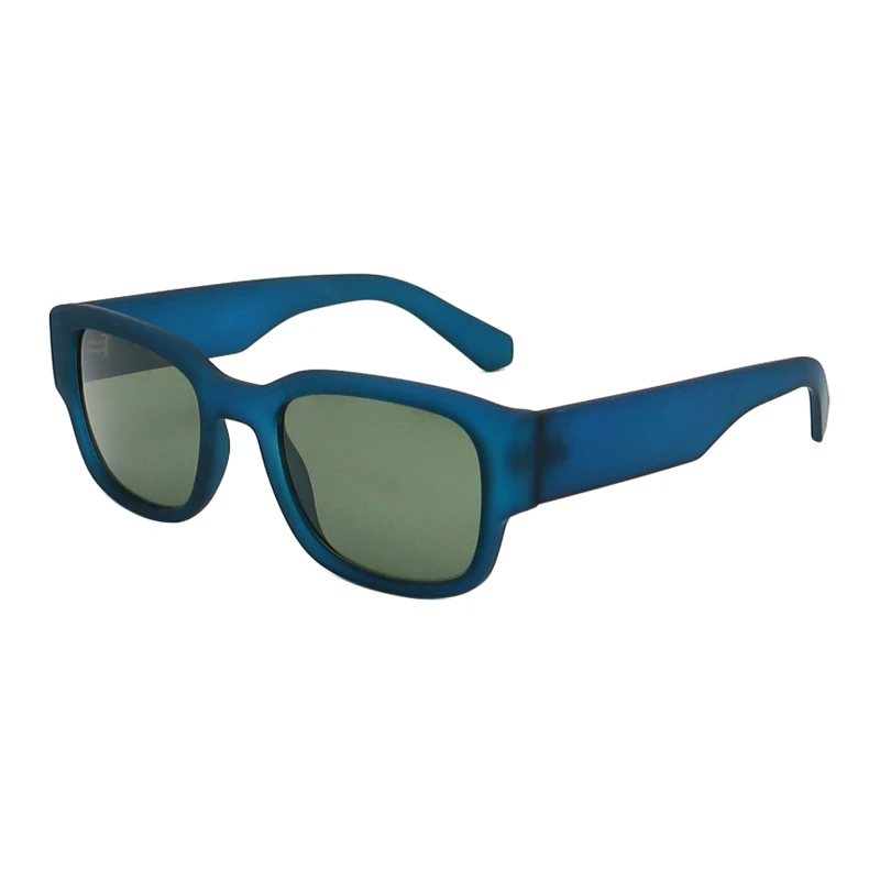 Vintage Simple Rectangle Unisex Sunglasses 8