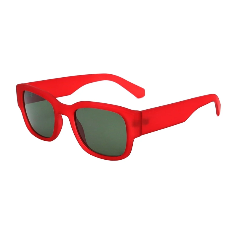Vintage Simple Rectangle Unisex Sunglasses 9